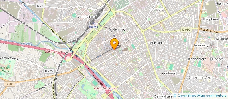 localisation de l'entreprise SCI FRANC BOURGEOIS  REIMS