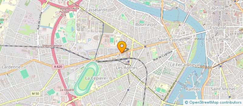 localisation de l'entreprise SCI FRANC-COT à TOULOUSE