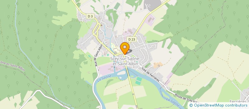 localisation de l'entreprise SCI FRANCAR à SCEY-SUR-SAONE-ET-SAINT-ALBIN