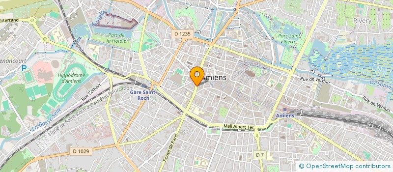 localisation de l'entreprise SCI FRANCE à AMIENS
