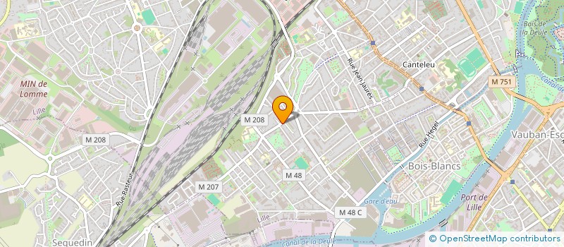 localisation de l'entreprise SCI FRANCE à LILLE