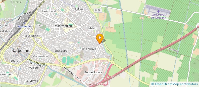 localisation de l'entreprise SCI FRANCE ANGLETERRE à NARBONNE