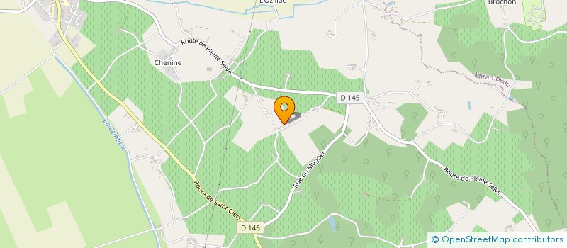 localisation de l'entreprise SCI FRANCE GALLES  SAINT-BONNET-SUR-GIRONDE