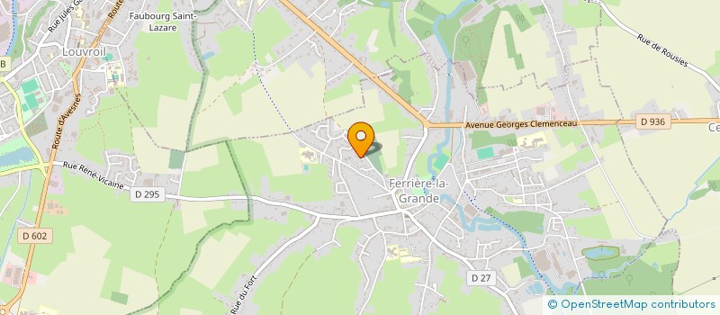 localisation de l'entreprise SCI FRANCE PATRIMOINE  FERRIERE-LA-GRANDE