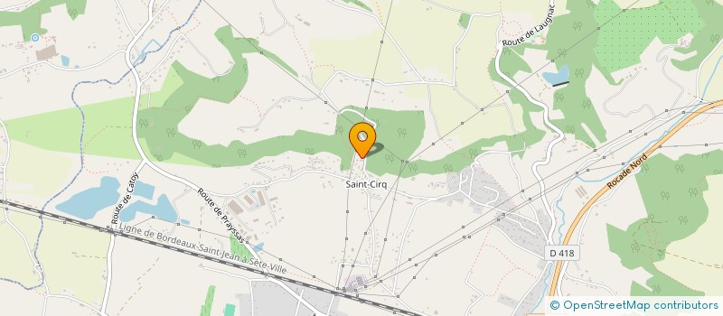 localisation de l'entreprise SCI FRANCE PMF  COLAYRAC-SAINT-CIRQ