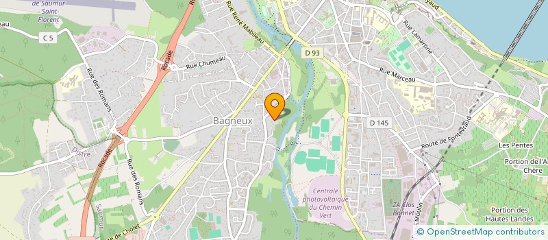 localisation de l'entreprise SCI FRANCE TAIWAN  SAUMUR