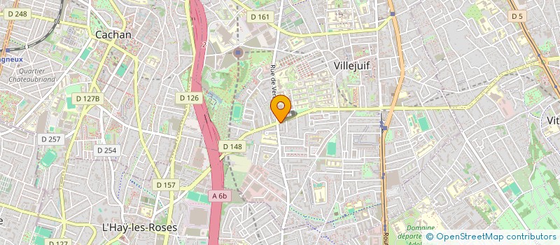 localisation de l'entreprise SCI FRANCE TOURELLES  VILLEJUIF