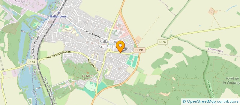 localisation de l'entreprise SCI FRANCEBELLE à BALLANCOURT-SUR-ESSONNE