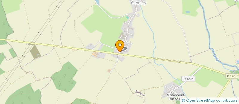 localisation de l'entreprise SCI FRANCELI  CLEMERY