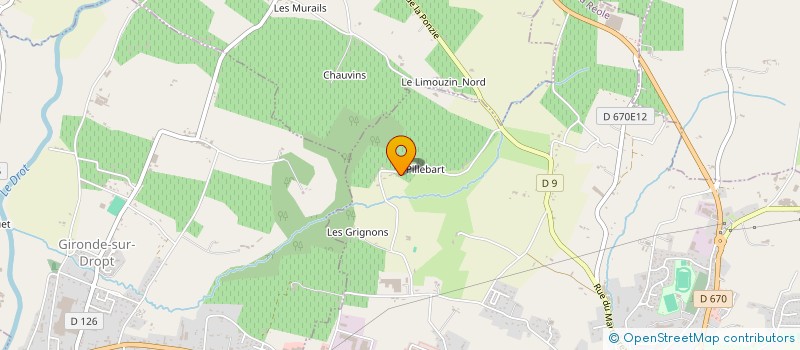 localisation de l'entreprise SCI FRANCELIA  LA REOLE