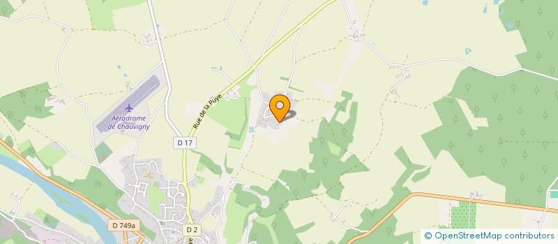 localisation de l'entreprise SCI FRANCELO  CHAUVIGNY