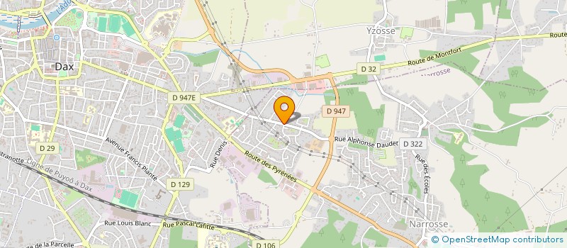 localisation de l'entreprise SCI FRANCESCONI  NARROSSE