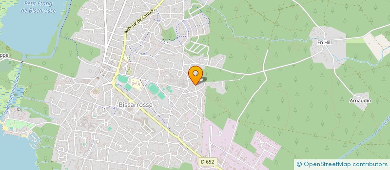 localisation de l'entreprise SCI FRANCHAR  BISCARROSSE