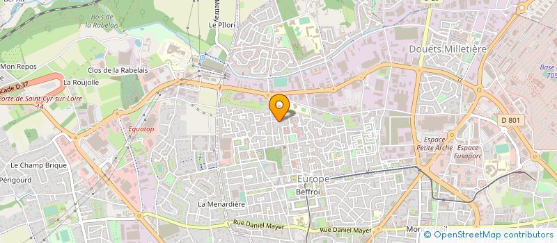 localisation de l'entreprise SCI FRANCHE CONTE  TOURS