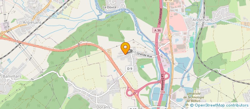 localisation de l'entreprise SCI FRANCHELLE à BOTANS