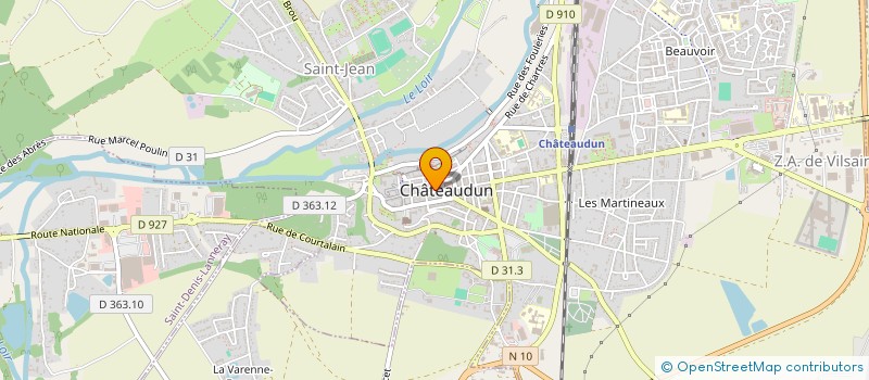 localisation de l'entreprise SCI FRANCHET à CHATEAUDUN