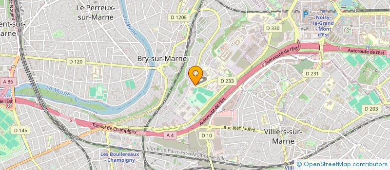 localisation de l'entreprise SCI FRANCHETTI à BRY-SUR-MARNE
