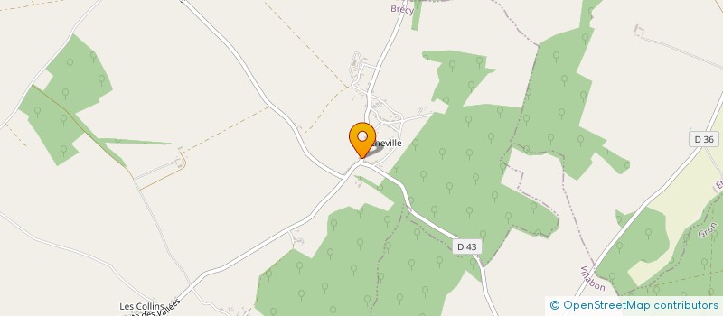 localisation de l'entreprise SCI FRANCHEVILLE  BRECY