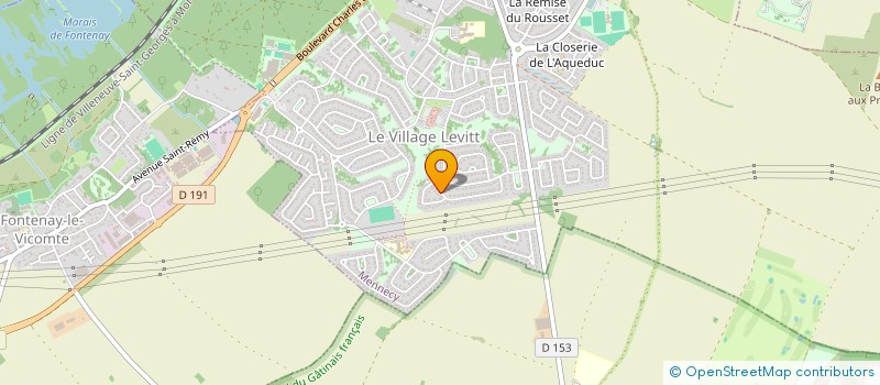 localisation de l'entreprise SCI FRANCHITTI-PICOT à MENNECY