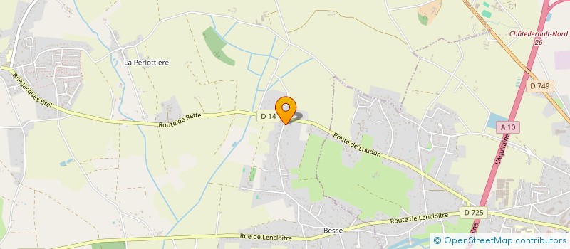 localisation de l'entreprise SCI FRANCHLO  THURE