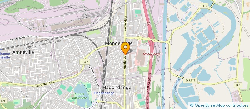 localisation de l'entreprise SCI FRANCI  MONDELANGE