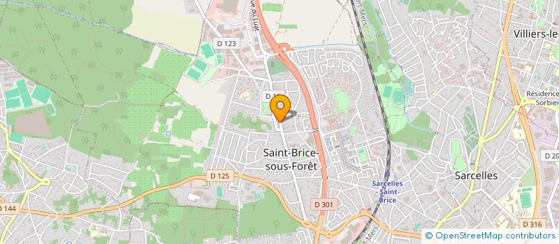localisation de l'entreprise SCI FRANCILE à SAINT-BRICE-SOUS-FORET