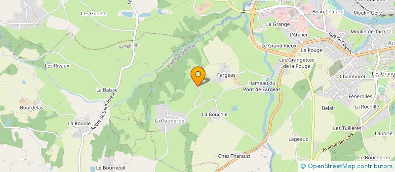 localisation de l'entreprise SCI FRANCILE à AIXE-SUR-VIENNE