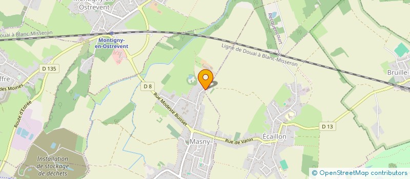 localisation de l'entreprise SCI FRANCILIEN  MASNY