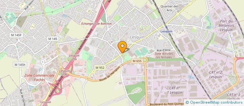 localisation de l'entreprise SCI FRANCINE à LESQUIN
