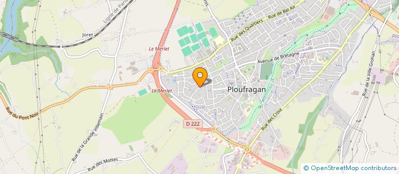 localisation de l'entreprise SCI FRANCINE  PLOUFRAGAN