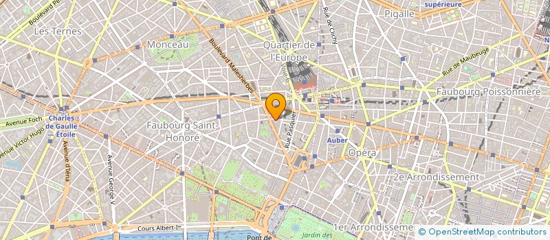 localisation de l'entreprise SCI FRANCINE  PARIS