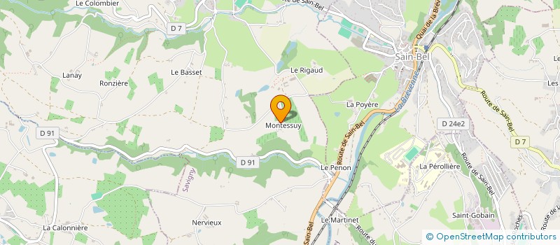 localisation de l'entreprise SCI FRANCIS  SAVIGNY