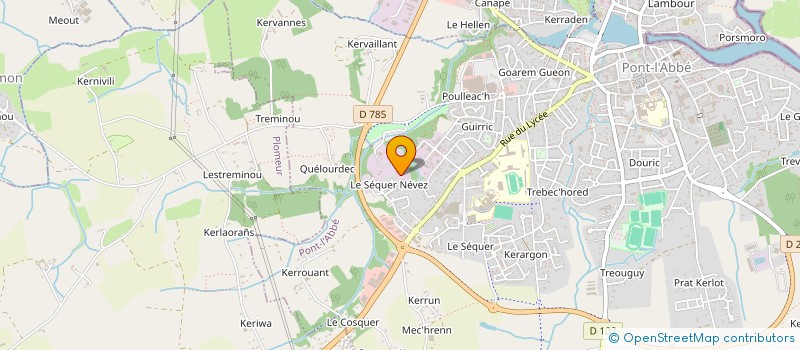 localisation de l'entreprise SCI FRANCISCO  PONT-L'ABBE