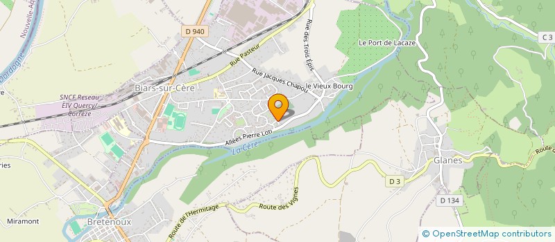 localisation de l'entreprise SCI FRANCISCO  LAVAL DE CERE