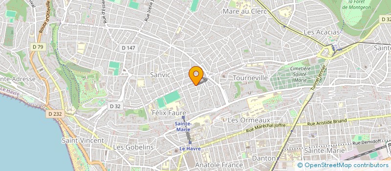 localisation de l'entreprise SCI FRANCISCOPOLIS à LE HAVRE