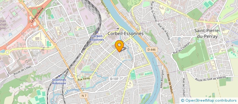 localisation de l'entreprise SCI FRANCITTE à CORBEIL-ESSONNES