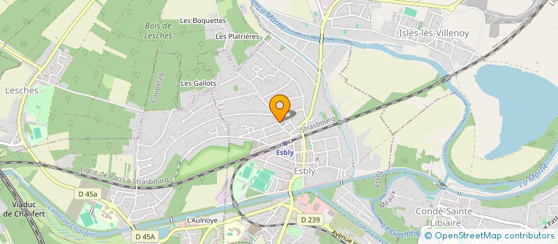 localisation de l'entreprise SCI FRANCK à MONTRY