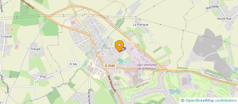 localisation de l'entreprise SCI FRANCKERIC à ENNEVELIN