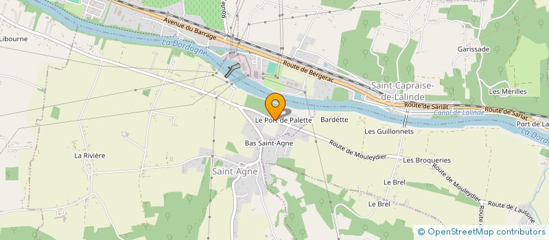 localisation de l'entreprise SCI FRANCO IMMO  SAINT-AGNE