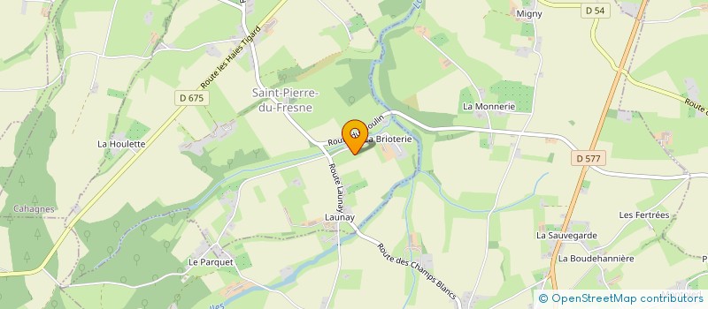 localisation de l'entreprise SCI FRANCO IRISH à SOULEUVRE EN BOCAGE