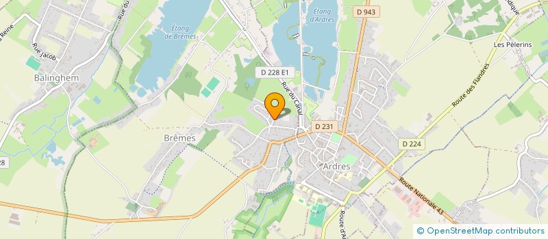 localisation de l'entreprise SCI FRANCO LEISURE  BREMES