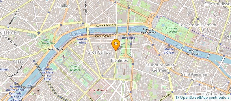 localisation de l'entreprise SCI FRANCO SUISSE à PARIS