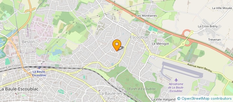 localisation de l'entreprise SCI FRANCOIS 1ER à LA BAULE-ESCOUBLAC