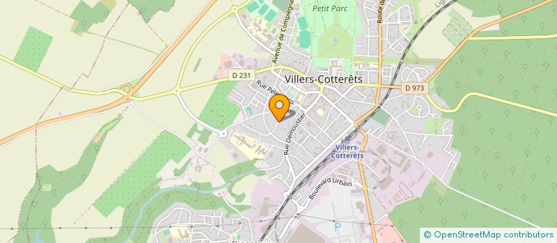 localisation de l'entreprise SCI FRANCOIS 1ER à VILLERS-COTTERETS
