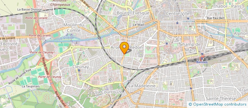 localisation de l'entreprise SCI FRANCOIS  RENNES