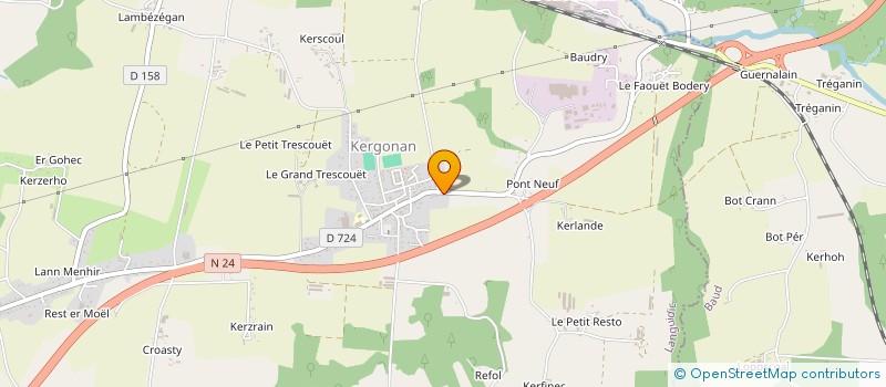 localisation de l'entreprise SCI FRANCOIS  LANGUIDIC