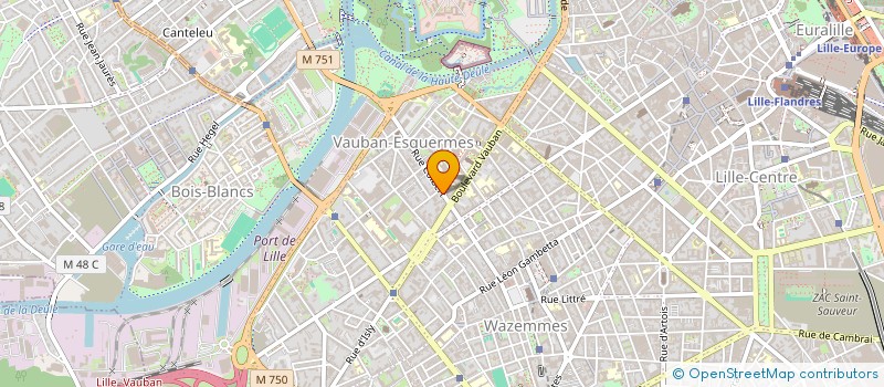 localisation de l'entreprise SCI FRANCOIS à LILLE
