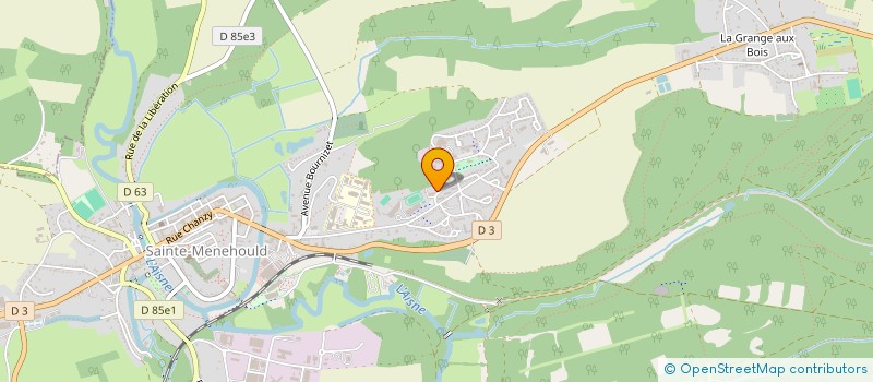 localisation de l'entreprise SCI FRANCOIS  SAINTE-MENEHOULD