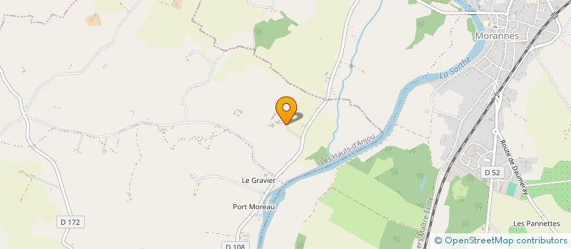 localisation de l'entreprise SCI FRANCOIS  LES HAUTS-D'ANJOU