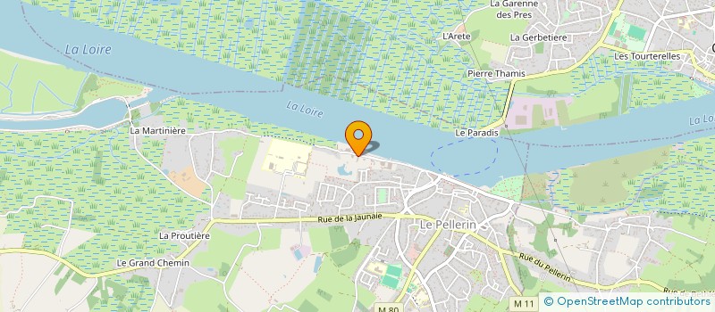 localisation de l'entreprise SCI FRANCOIS  LE PELLERIN